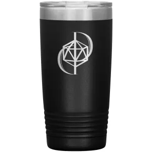 Dice Priori D20 Focus Logo 20oz Vacuum Tumbler