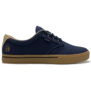 ETNIES JAMESON 2 ECO NAVY GOLD GUM TRAINERS