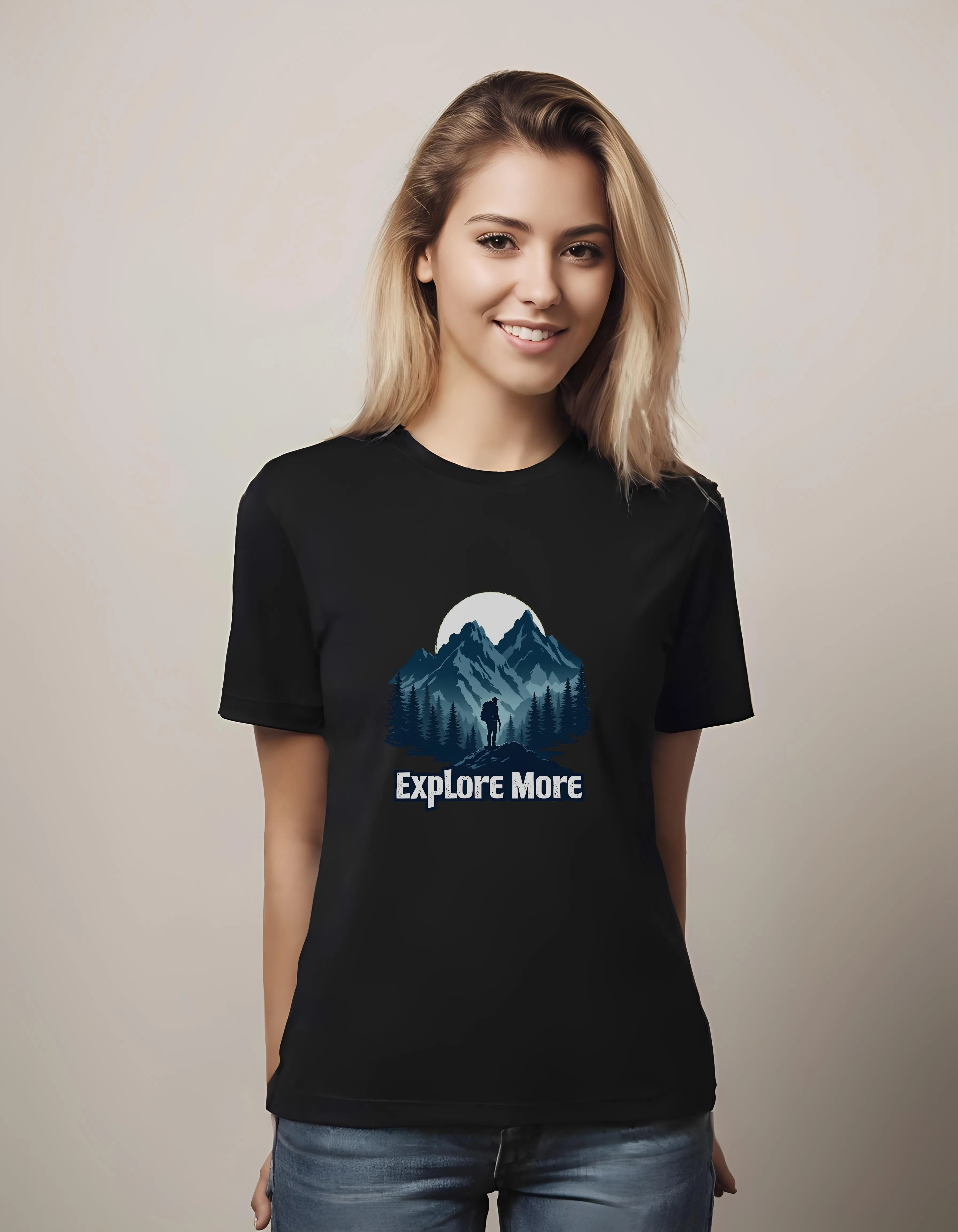 Explore More Mountain Adventure Design | Classic T-Shirt (Unisex)