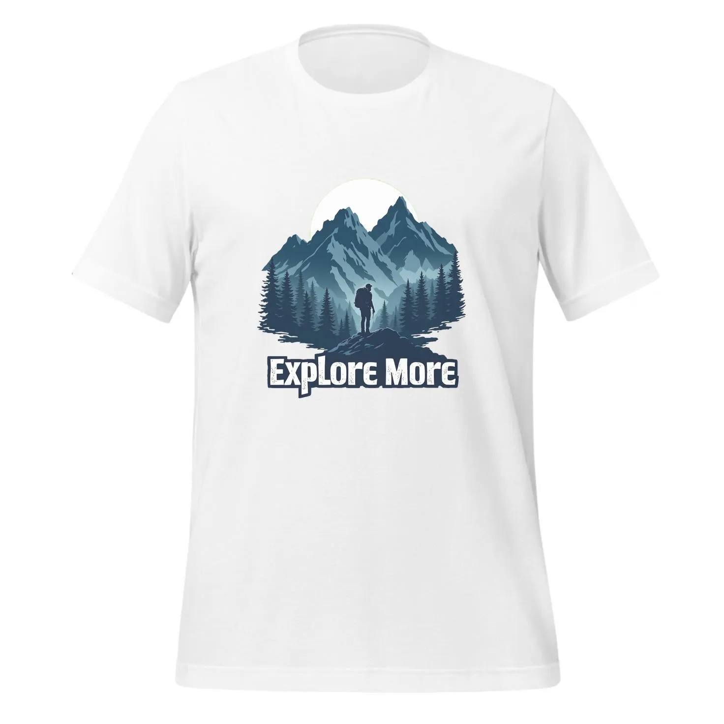 Explore More Mountain Adventure Design | Classic T-Shirt (Unisex)
