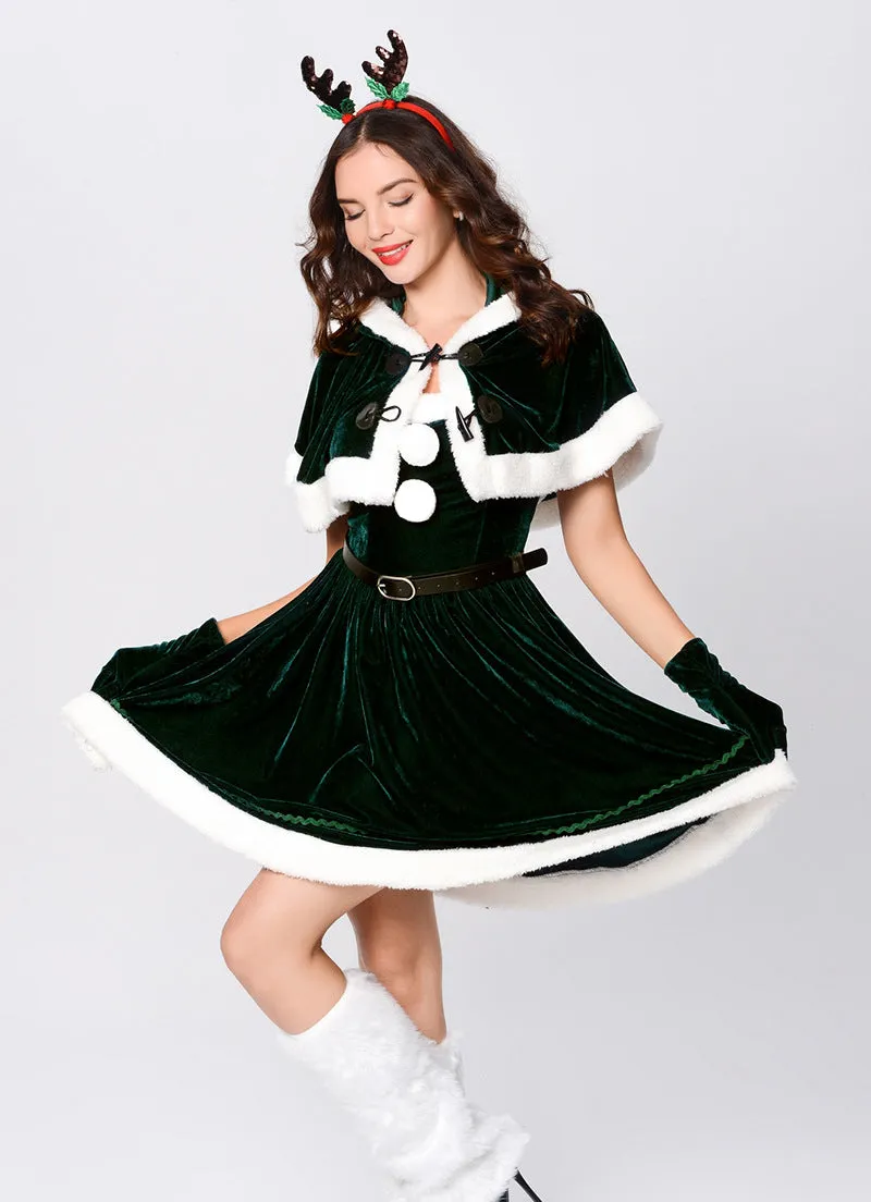 Festive Christmas Party Dress Set for a Glamorous Holiday Look