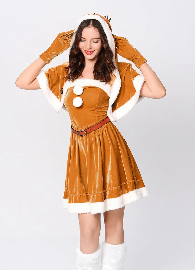 Festive Christmas Party Dress Set for a Glamorous Holiday Look
