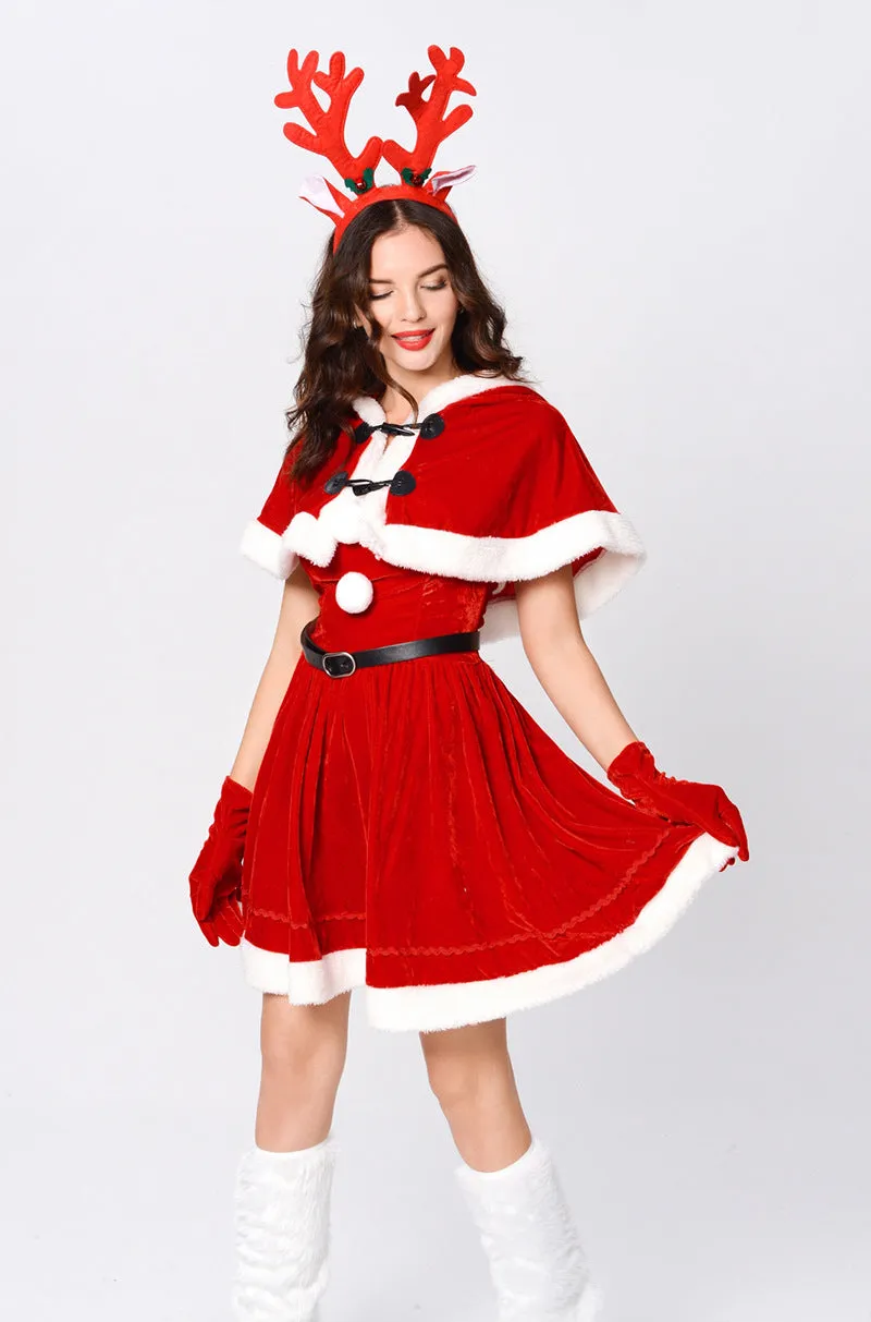Festive Christmas Party Dress Set for a Glamorous Holiday Look