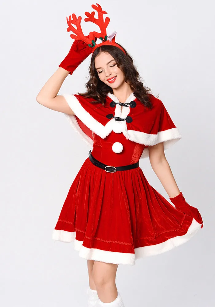 Festive Christmas Party Dress Set for a Glamorous Holiday Look