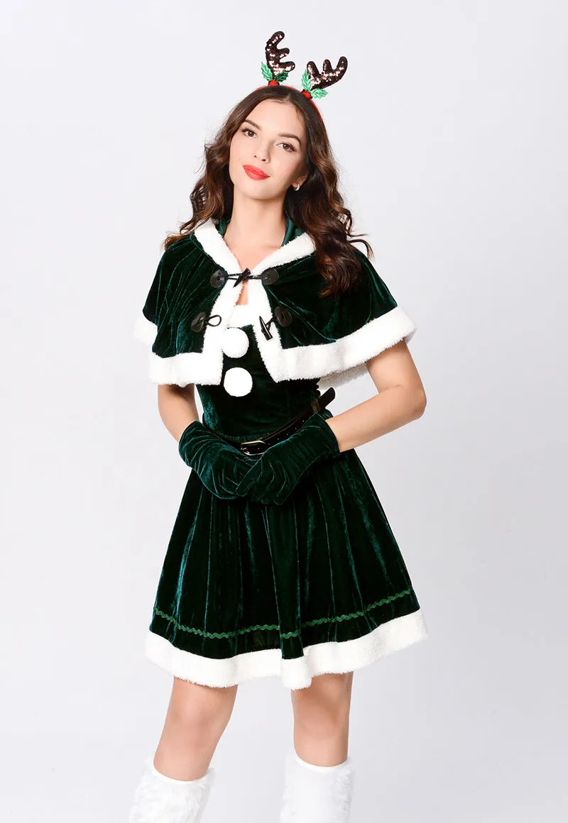 Festive Christmas Party Dress Set for a Glamorous Holiday Look