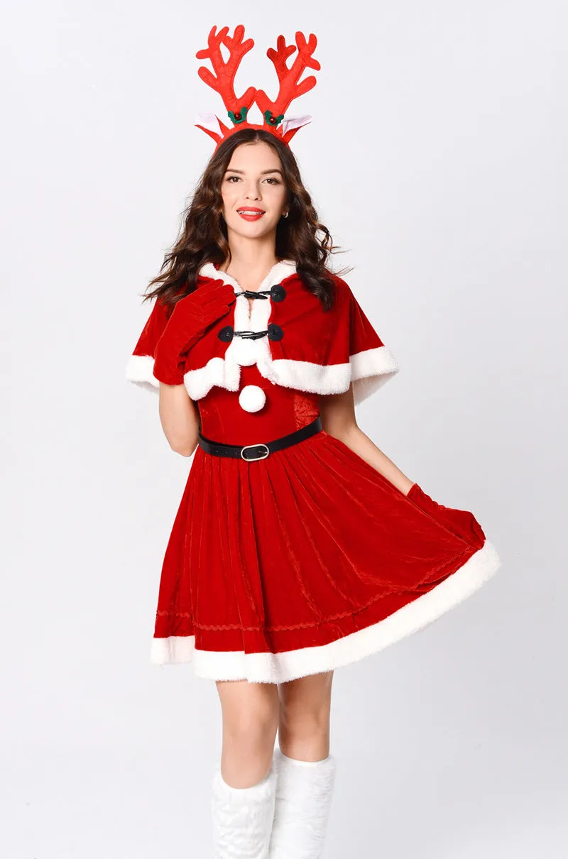 Festive Christmas Party Dress Set for a Glamorous Holiday Look