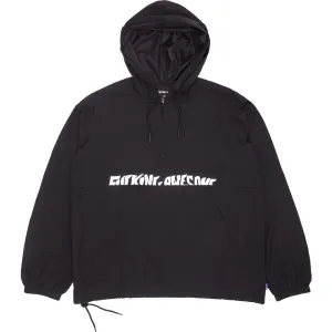 Fucking Awesome Cut Off Anorak Pullover Black