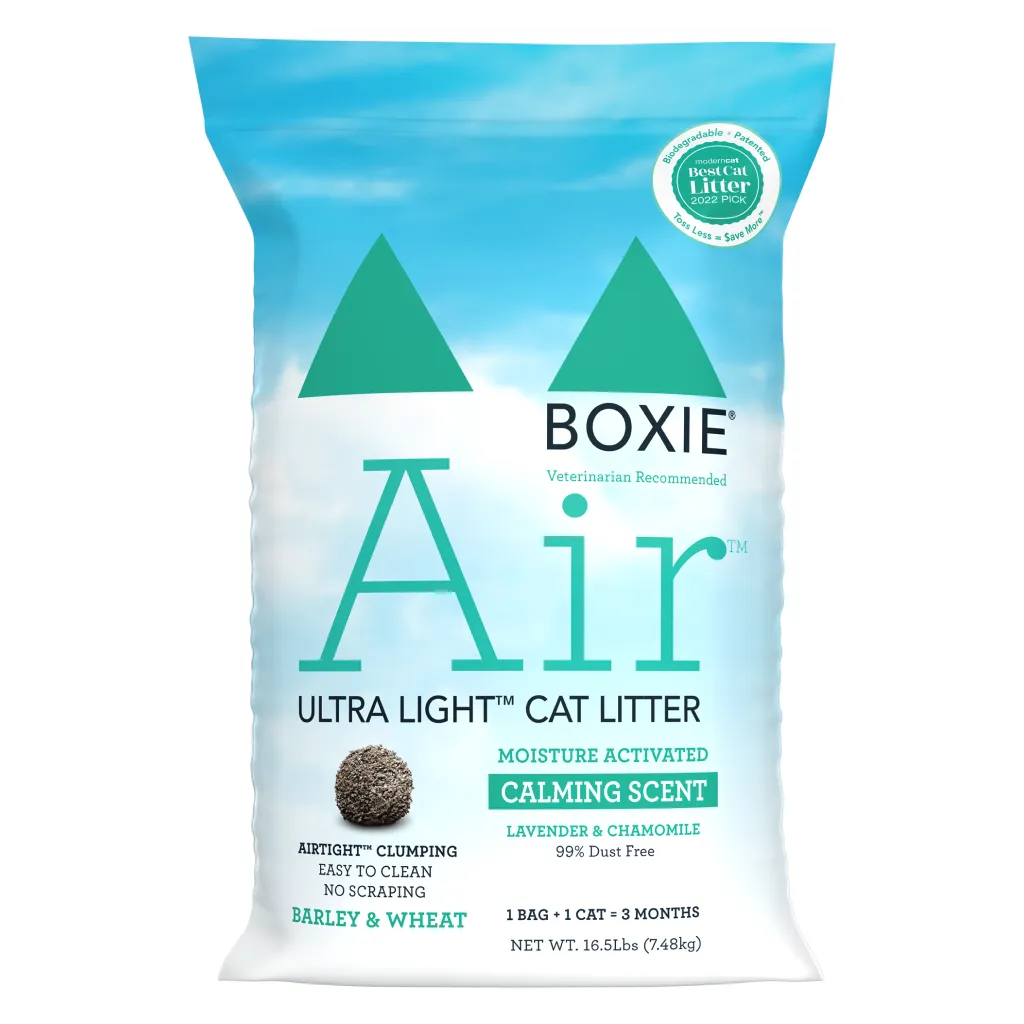 Gently Scented Lightweight Plant-Based Cat Litter