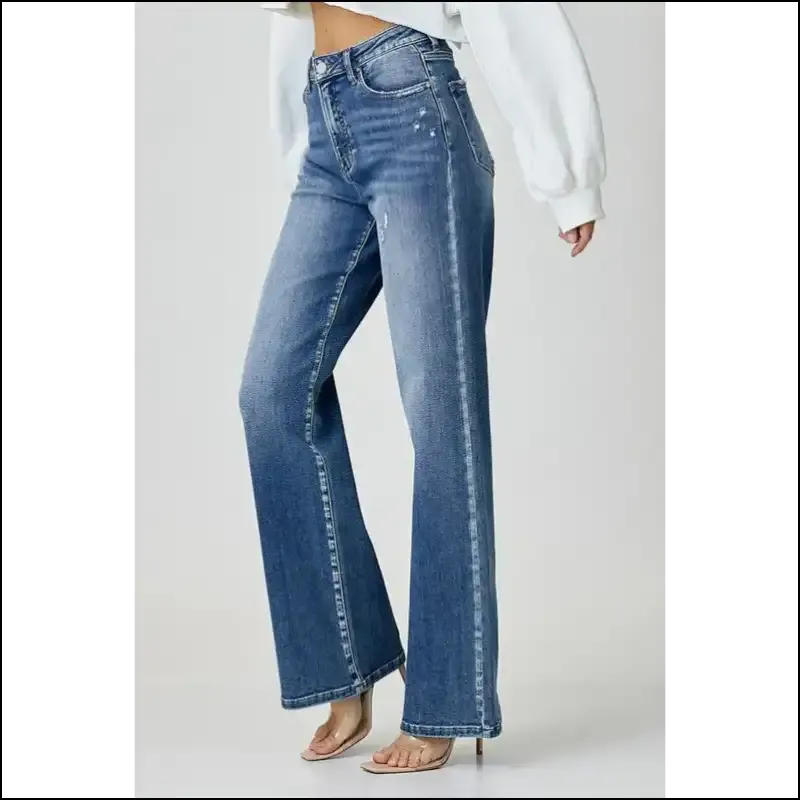 Get your Sass On: Risen High Waist Jeans that Mean Business 👖✨