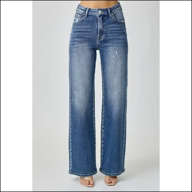 Get your Sass On: Risen High Waist Jeans that Mean Business 👖✨