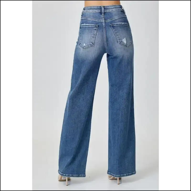 Get your Sass On: Risen High Waist Jeans that Mean Business 👖✨
