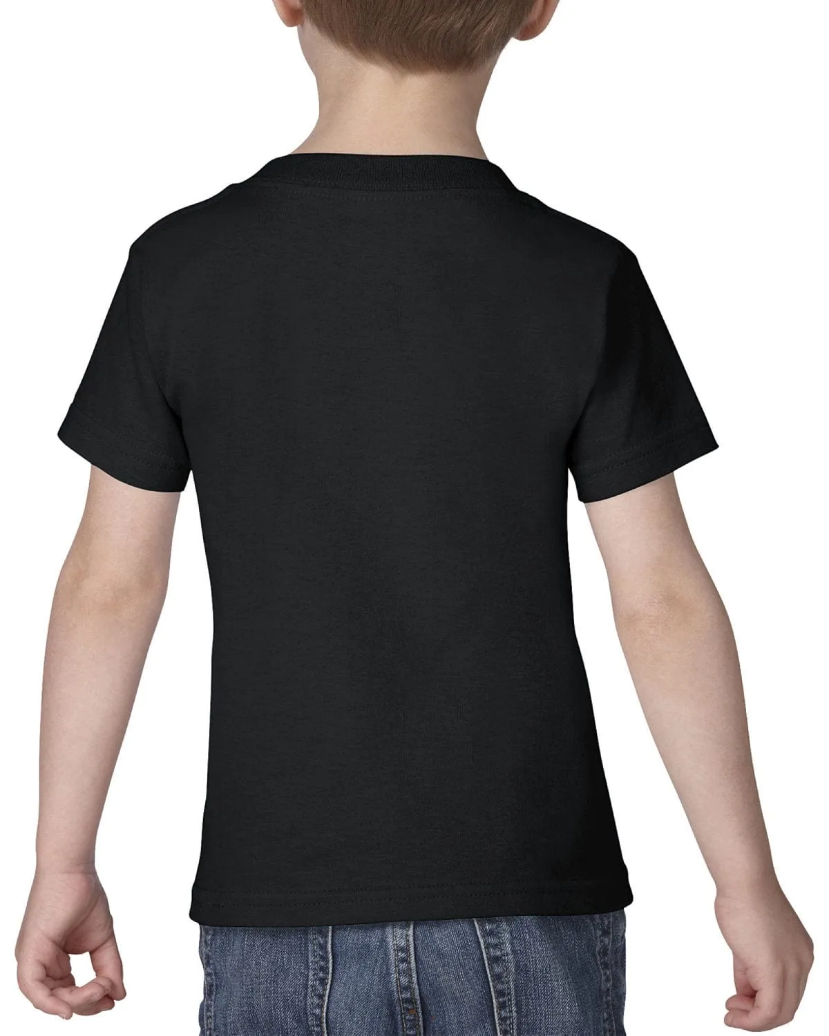 Gildan Lightweight Cotton Toddler T-Shirt | Black