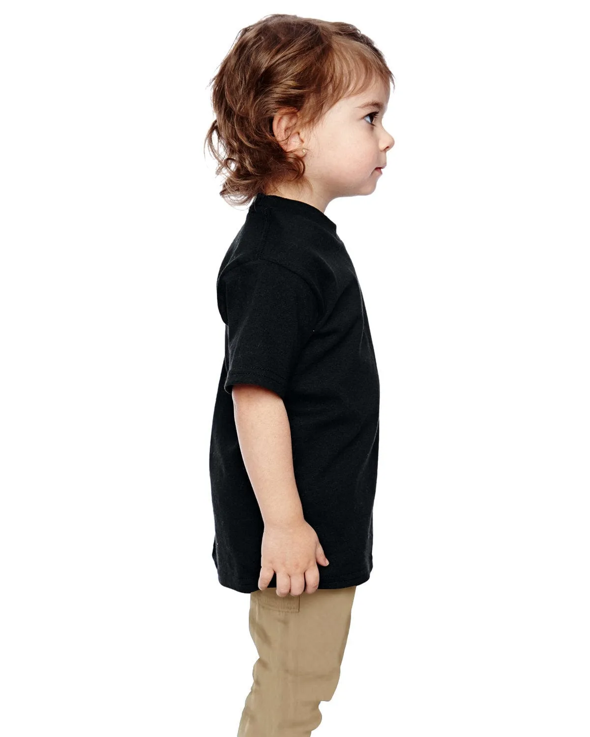 Gildan Lightweight Cotton Toddler T-Shirt | Black