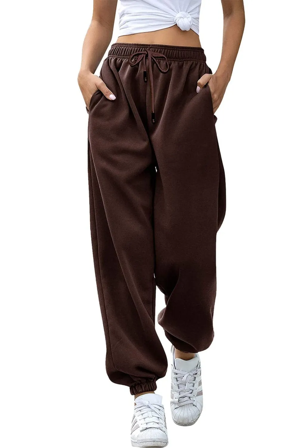 GYPSY - Elastic Waist Joggers with Pockets