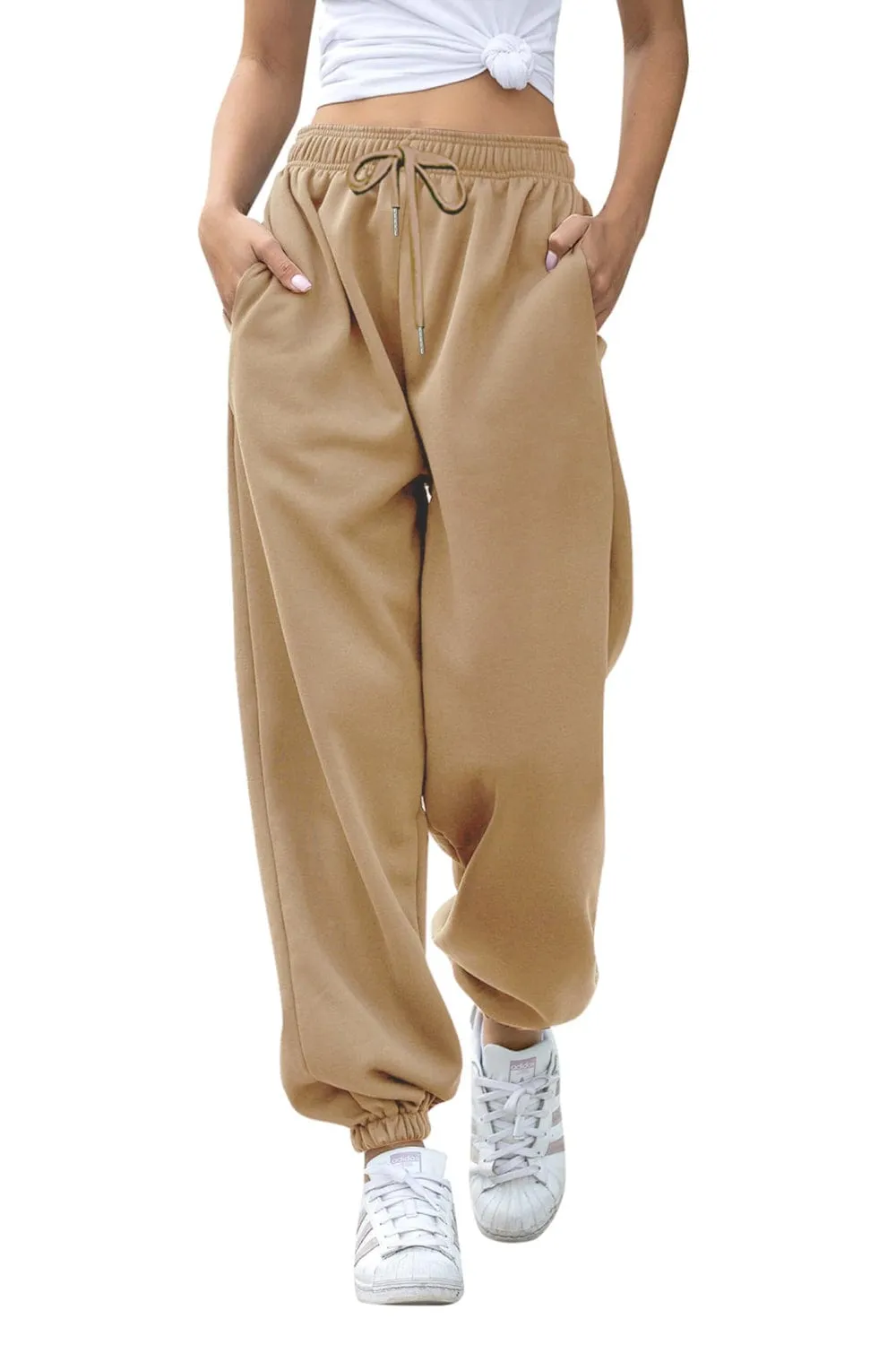 GYPSY - Elastic Waist Joggers with Pockets