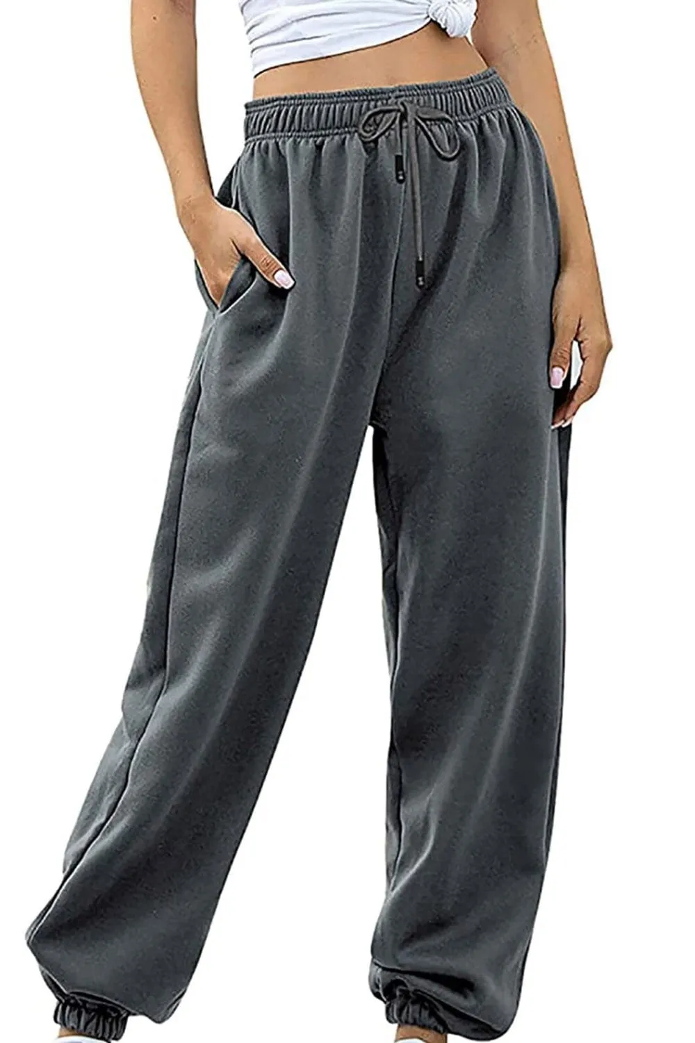 GYPSY - Elastic Waist Joggers with Pockets