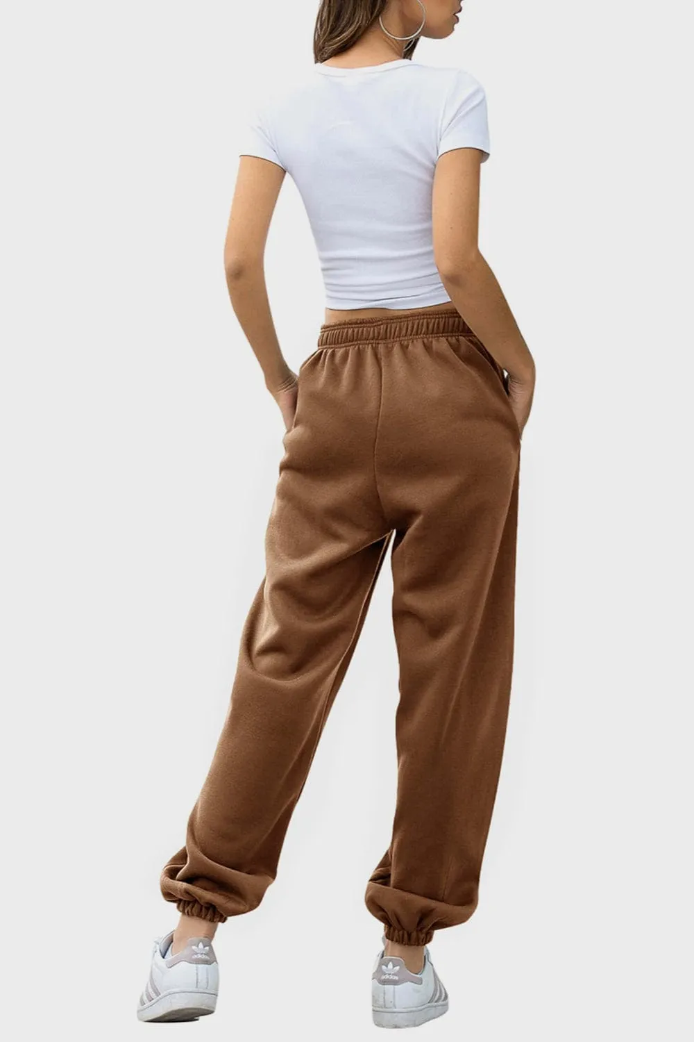 GYPSY - Elastic Waist Joggers with Pockets