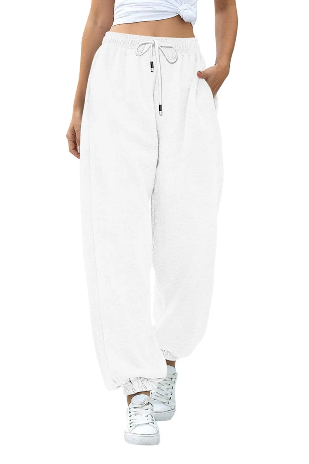 GYPSY - Elastic Waist Joggers with Pockets