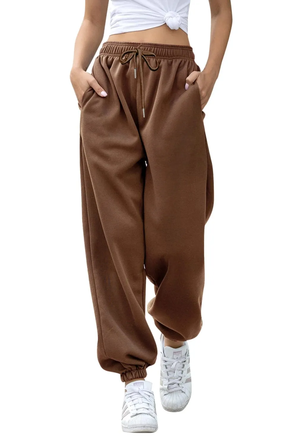 GYPSY - Elastic Waist Joggers with Pockets