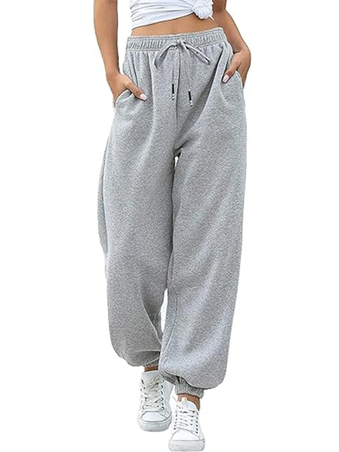 GYPSY - Elastic Waist Joggers with Pockets