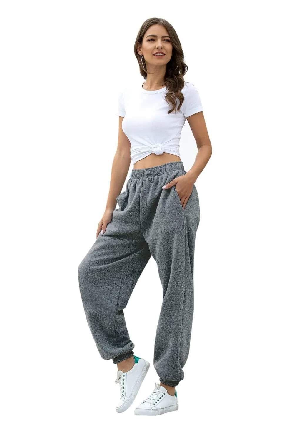 GYPSY - Elastic Waist Joggers with Pockets