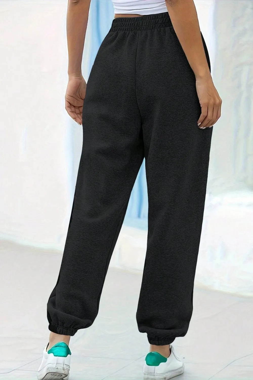 GYPSY - Elastic Waist Joggers with Pockets