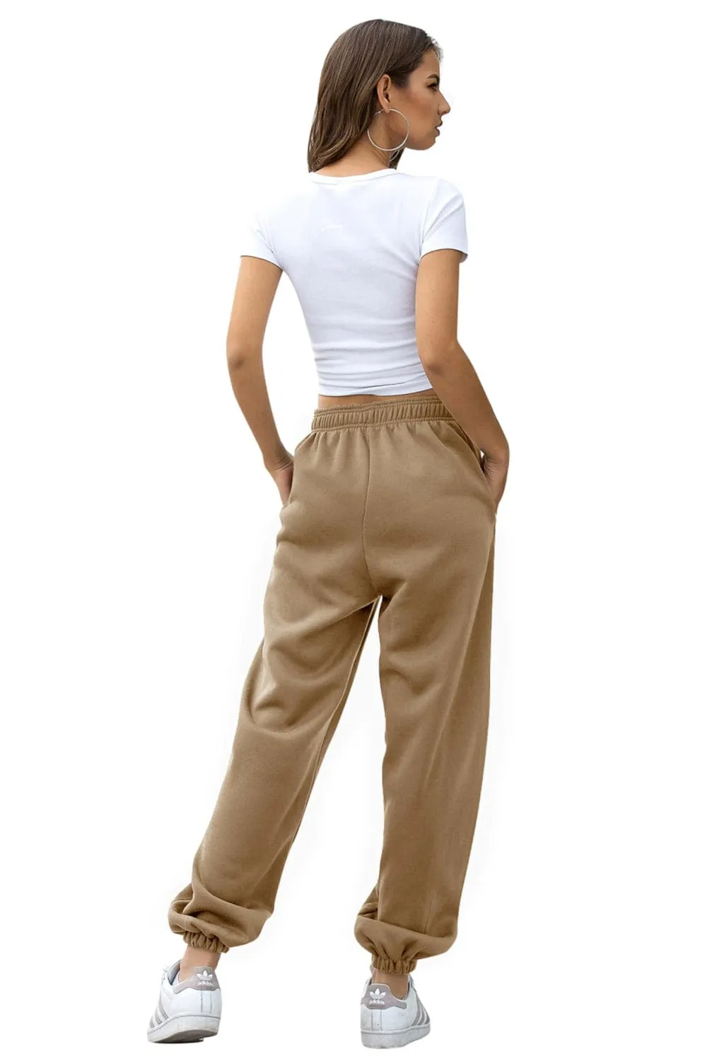 GYPSY - Elastic Waist Joggers with Pockets