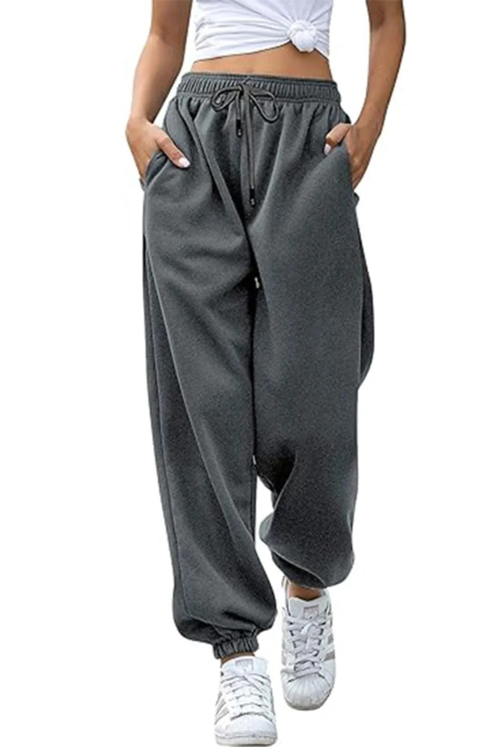 GYPSY - Elastic Waist Joggers with Pockets