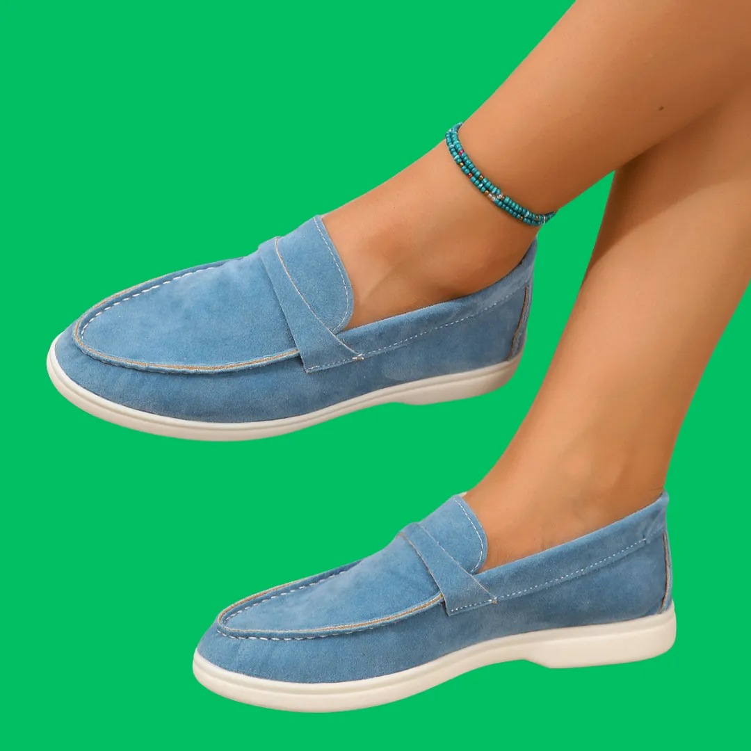 Hannah | Handmade Elegant Suede Moccasins