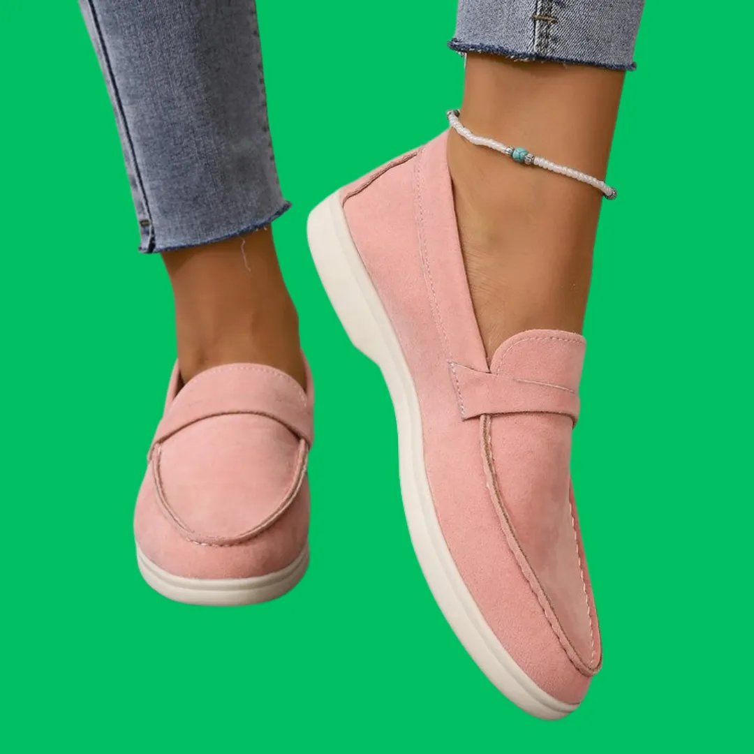 Hannah | Handmade Elegant Suede Moccasins