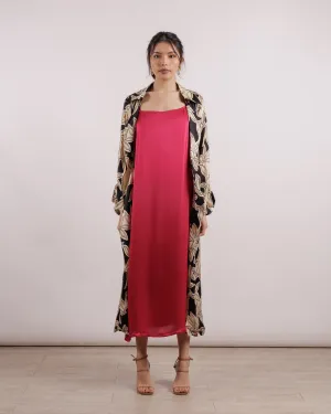 Hazel Trench With Contrast Dress