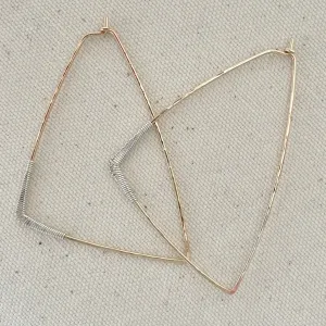 Helix Wedge Hoops