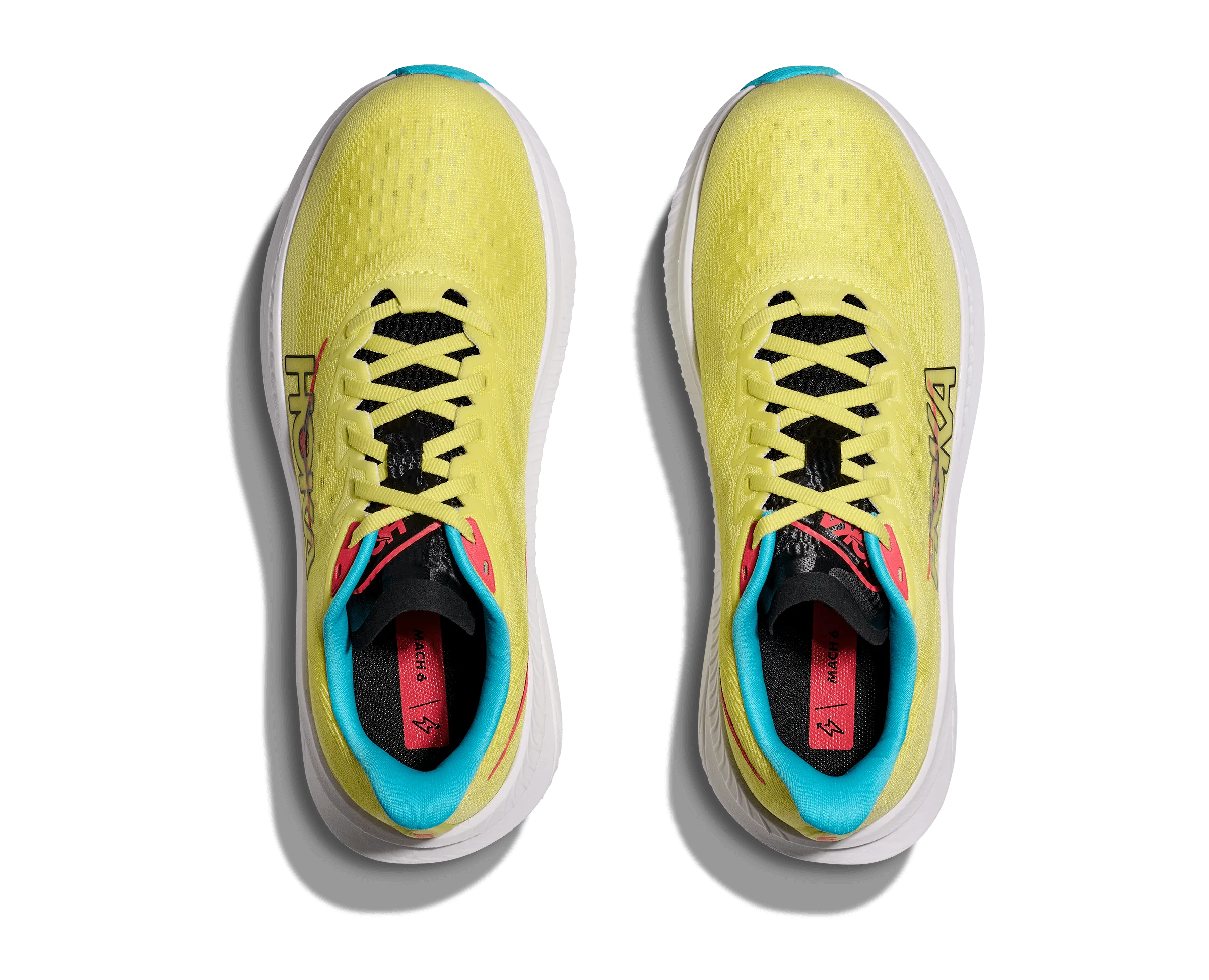 HOKA Women Mach 6 - Yuzu / Cielo Blue
