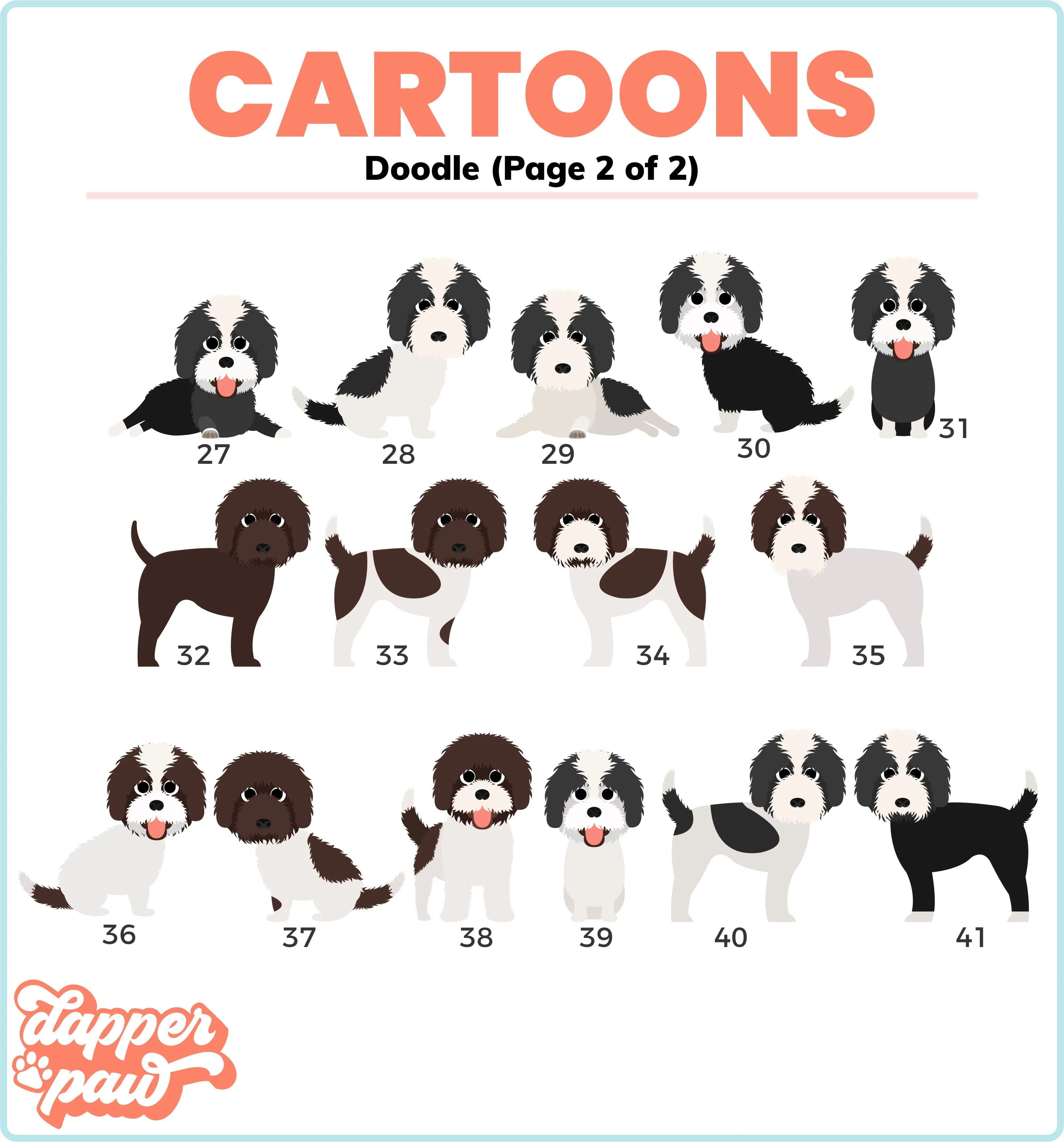 In Memory Of - Single Pet Cartoon Ornament