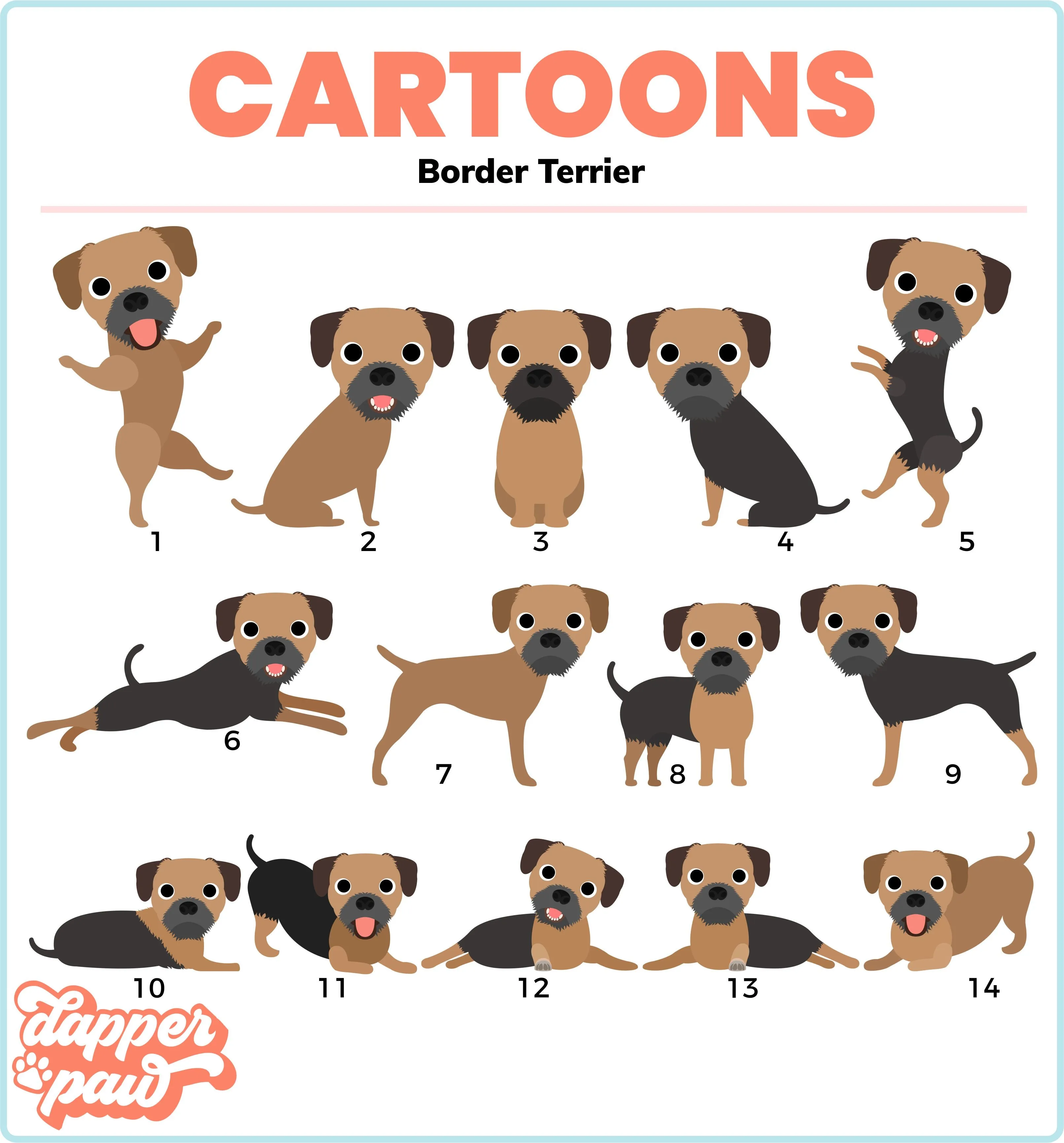 In Memory Of - Single Pet Cartoon Ornament