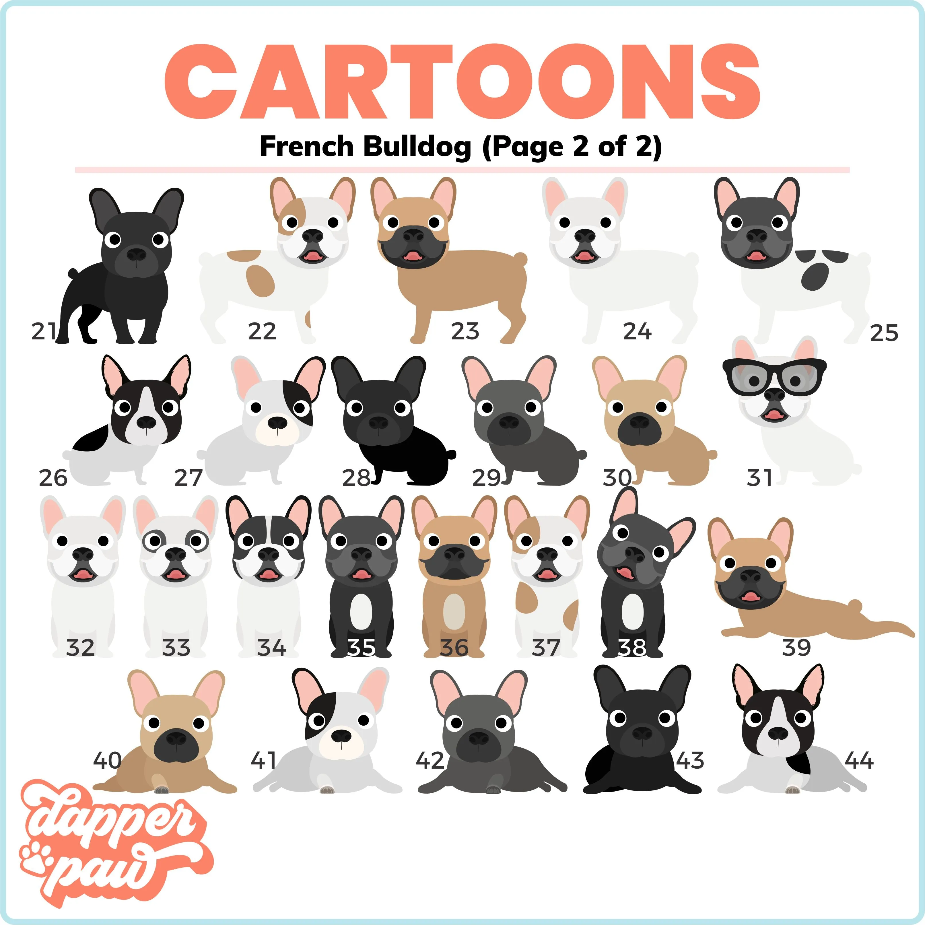 In Memory Of - Single Pet Cartoon Ornament
