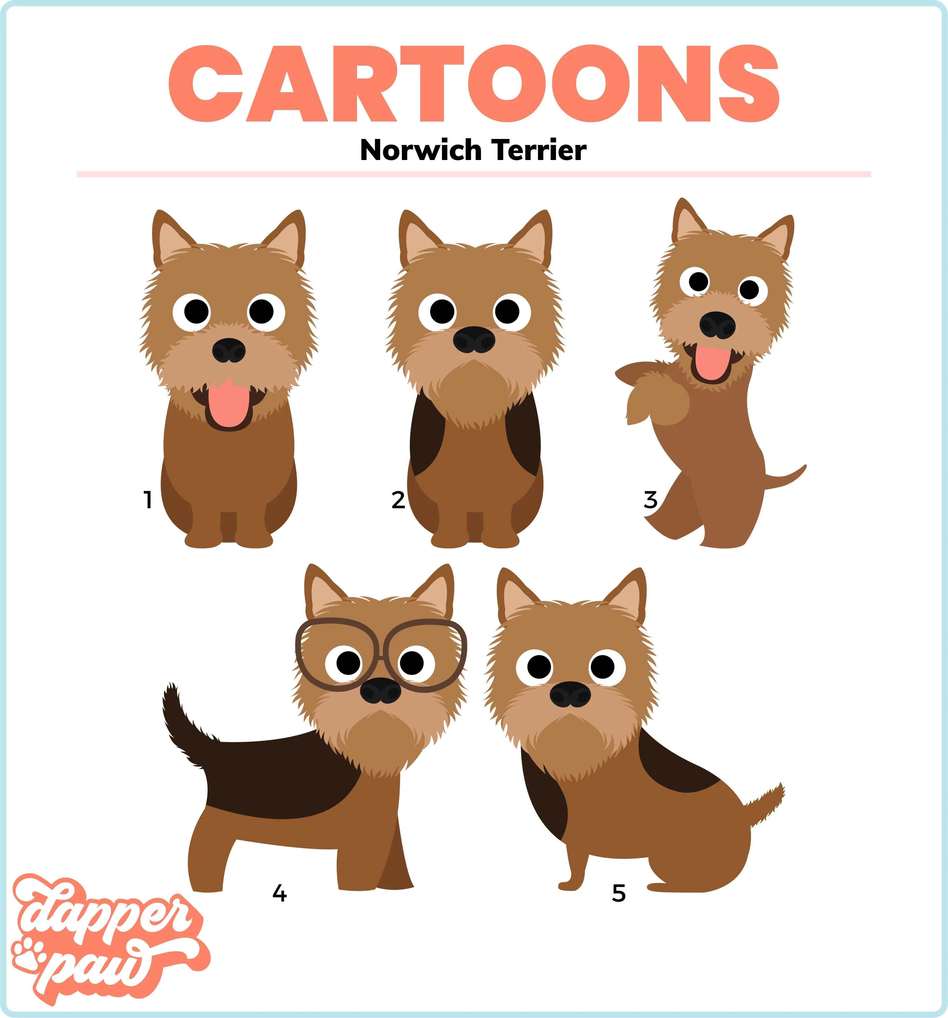 In Memory Of - Single Pet Cartoon Ornament