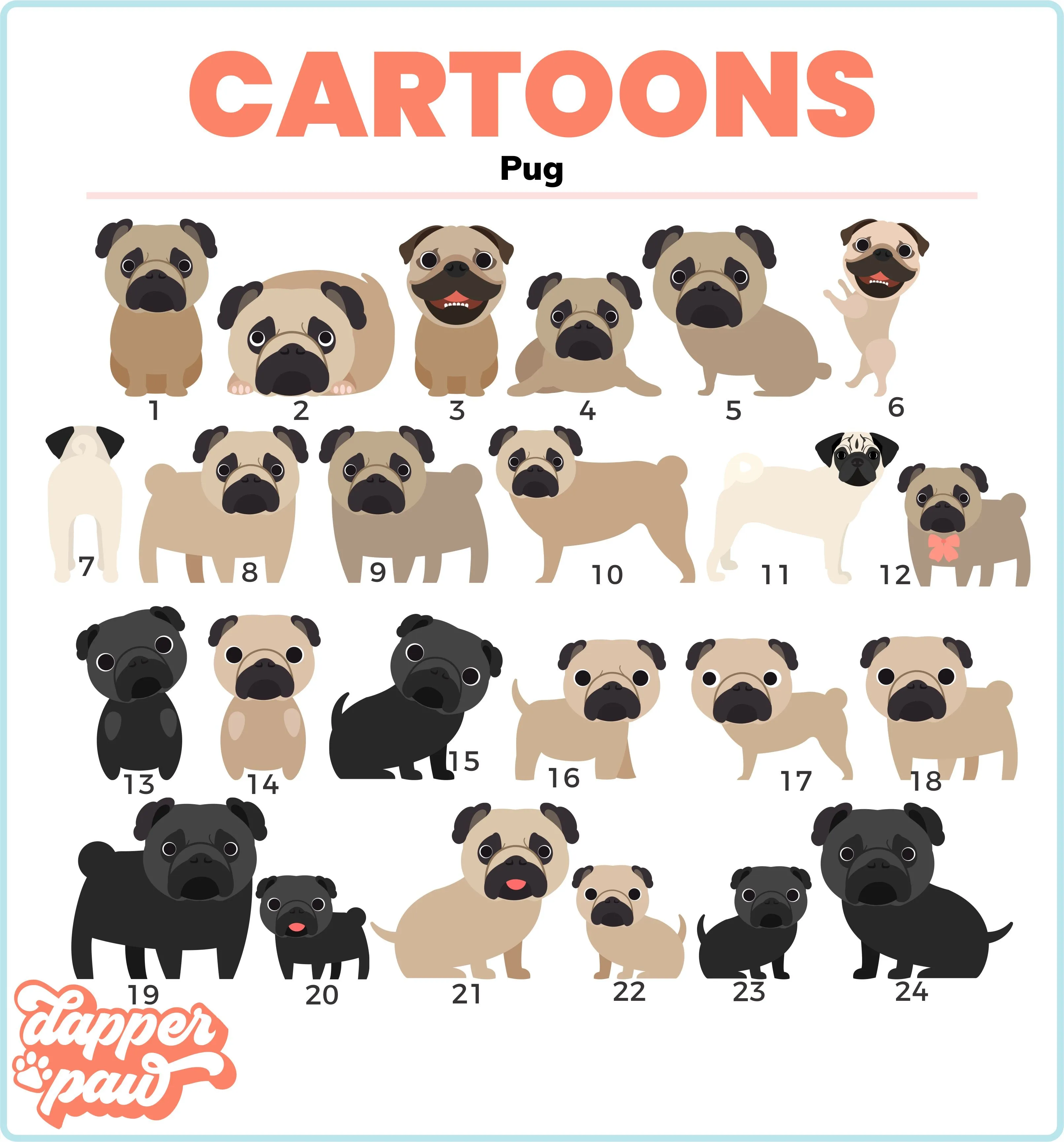 In Memory Of - Single Pet Cartoon Ornament