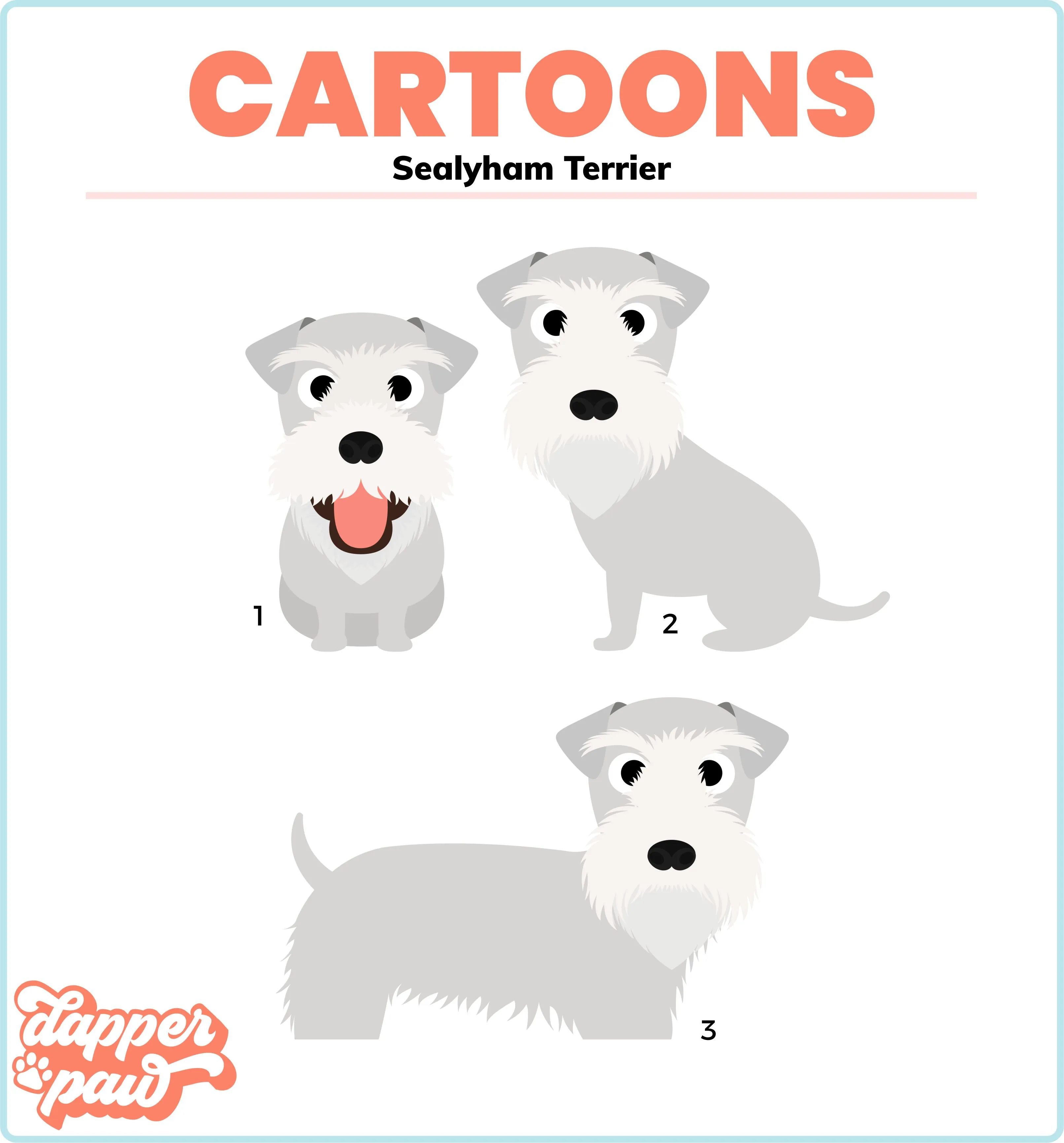 In Memory Of - Single Pet Cartoon Ornament