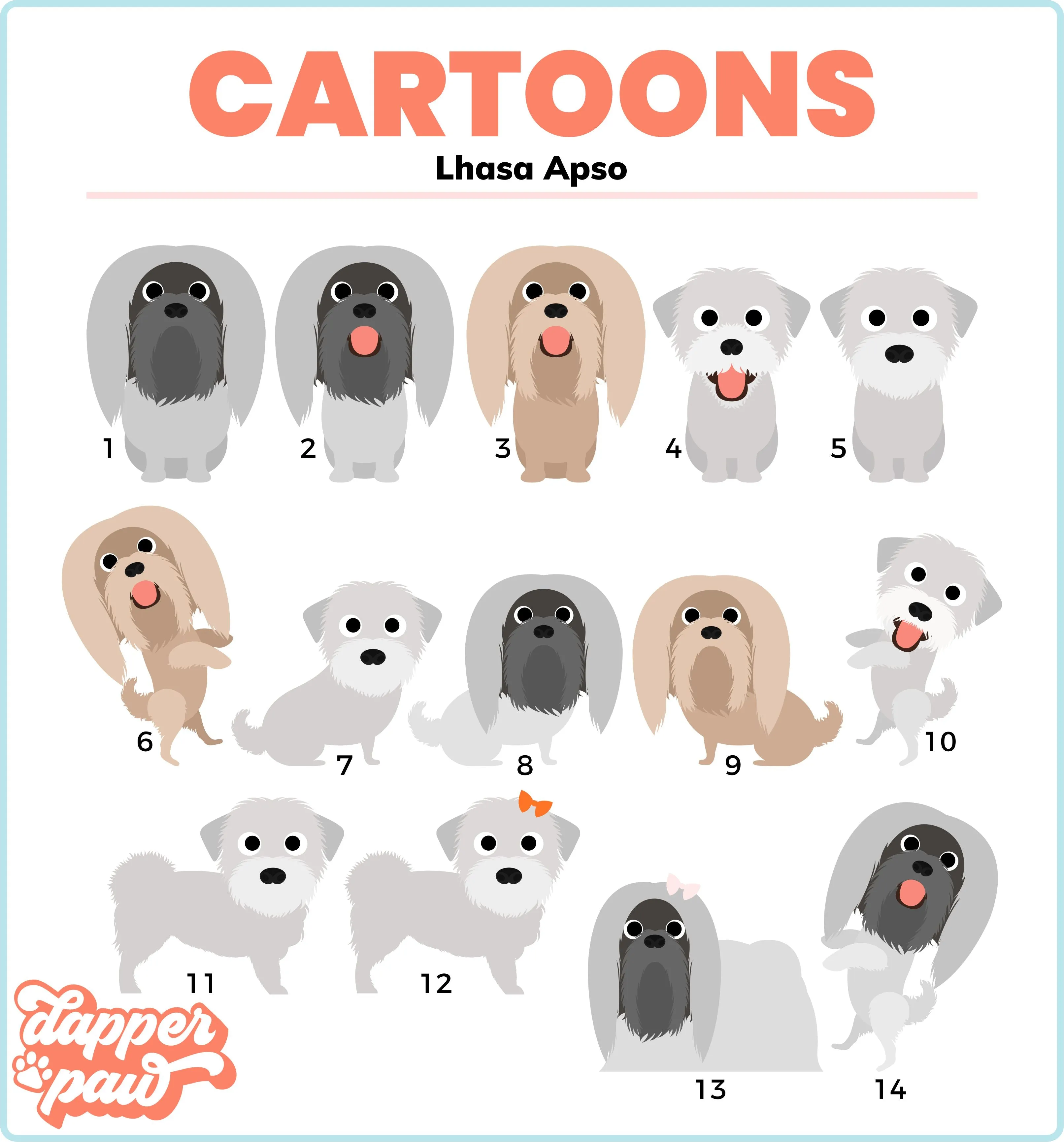 In Memory Of - Single Pet Cartoon Ornament