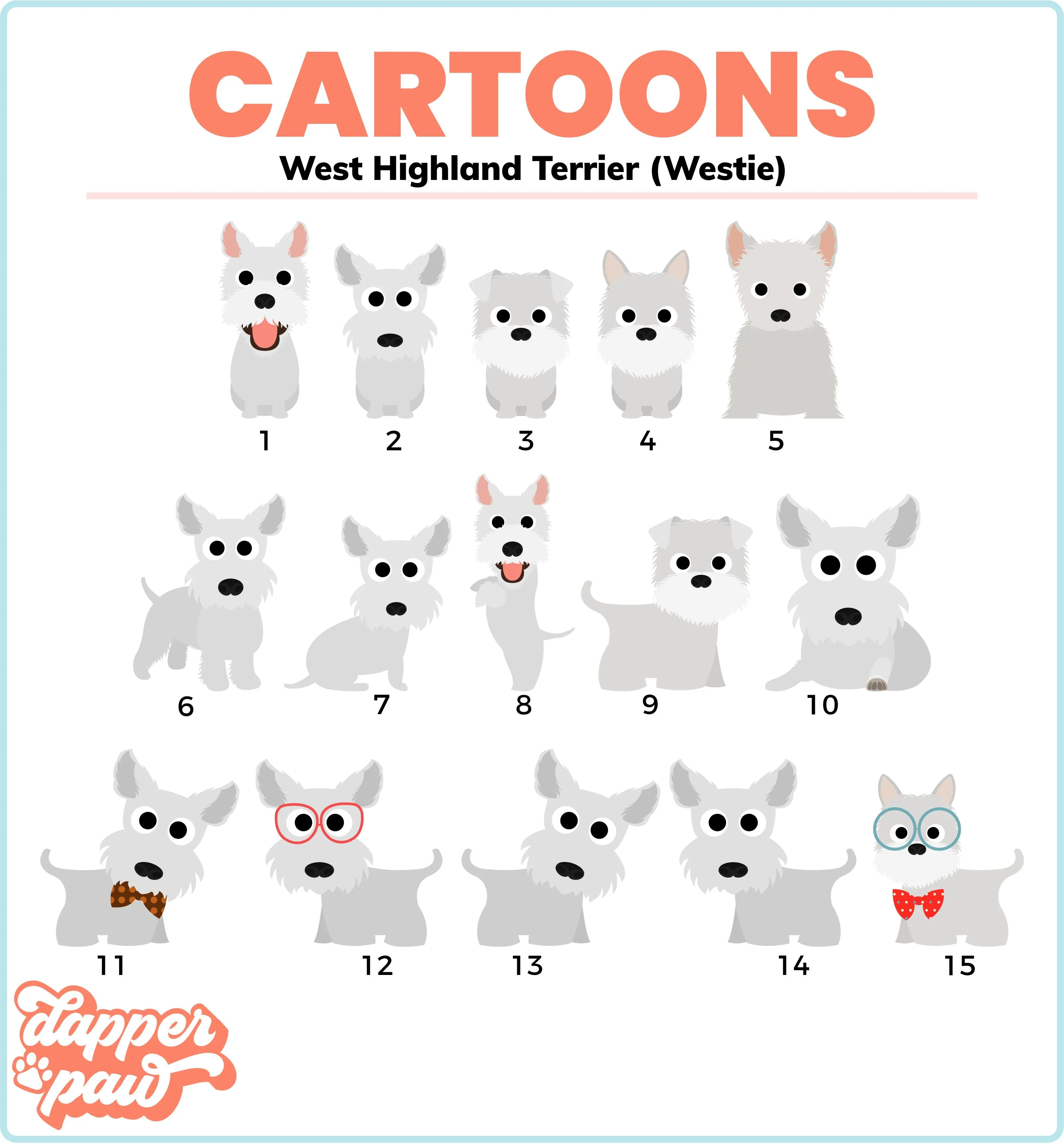In Memory Of - Single Pet Cartoon Ornament