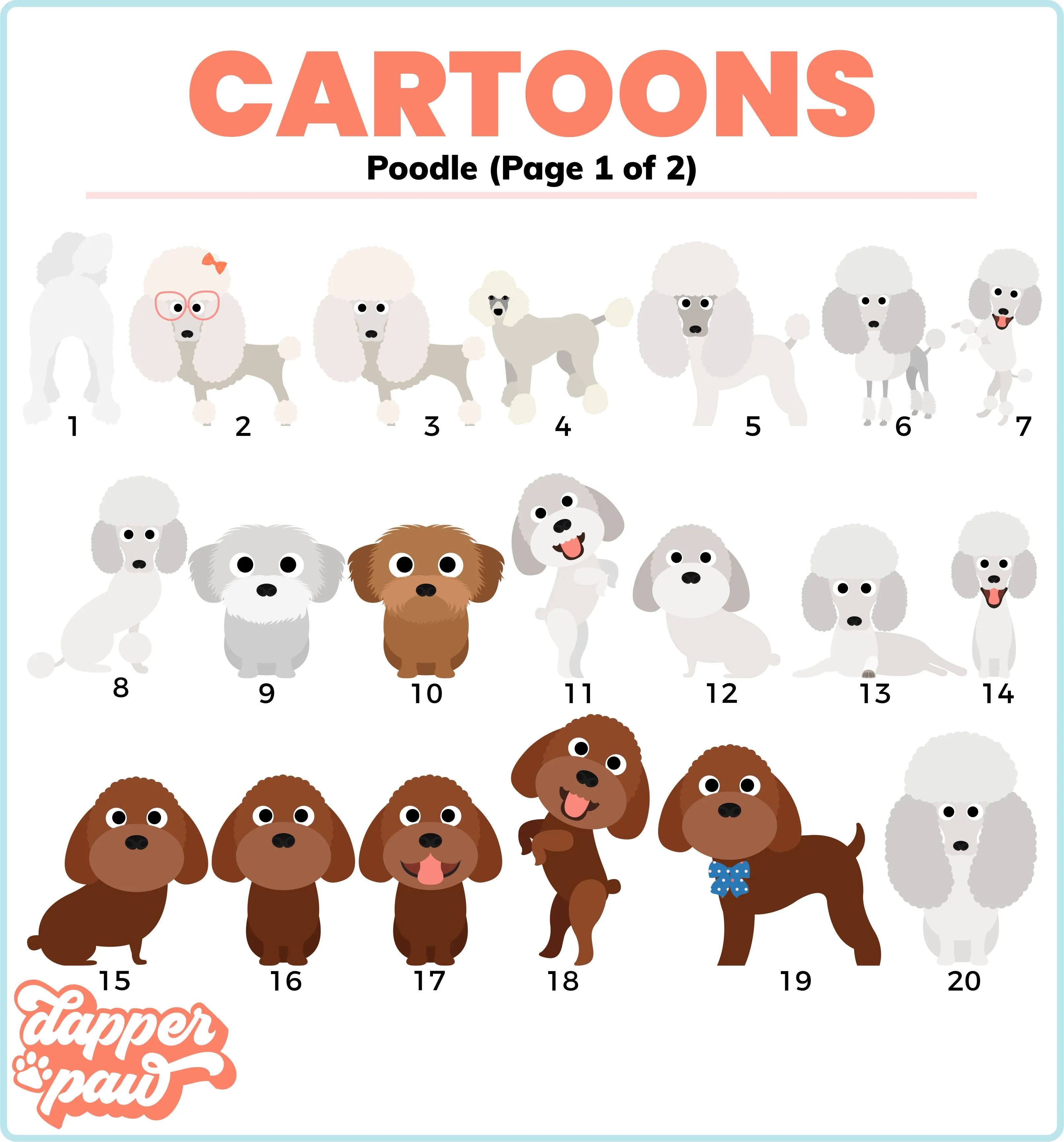 In Memory Of - Single Pet Cartoon Ornament
