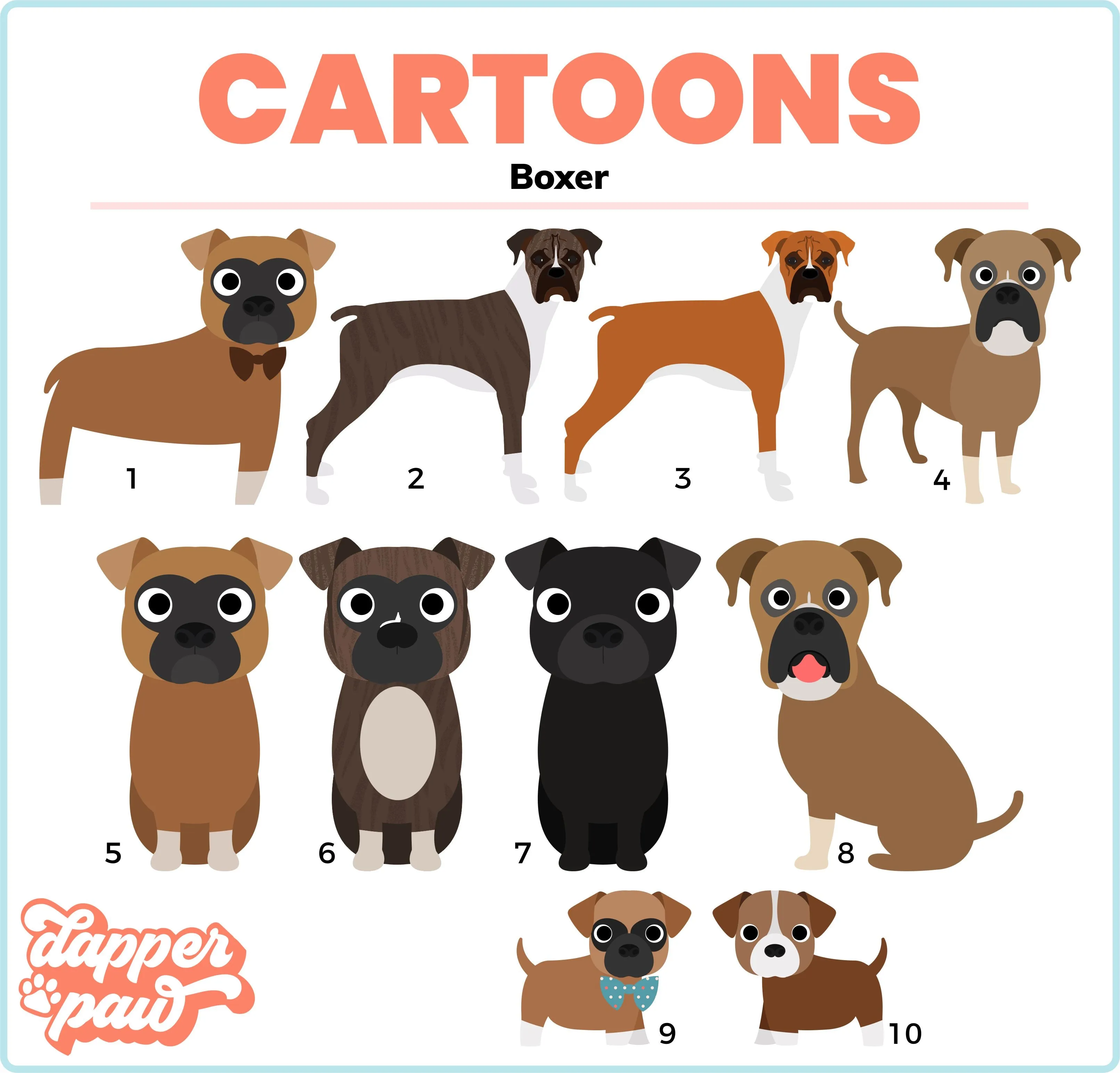 In Memory Of - Single Pet Cartoon Ornament
