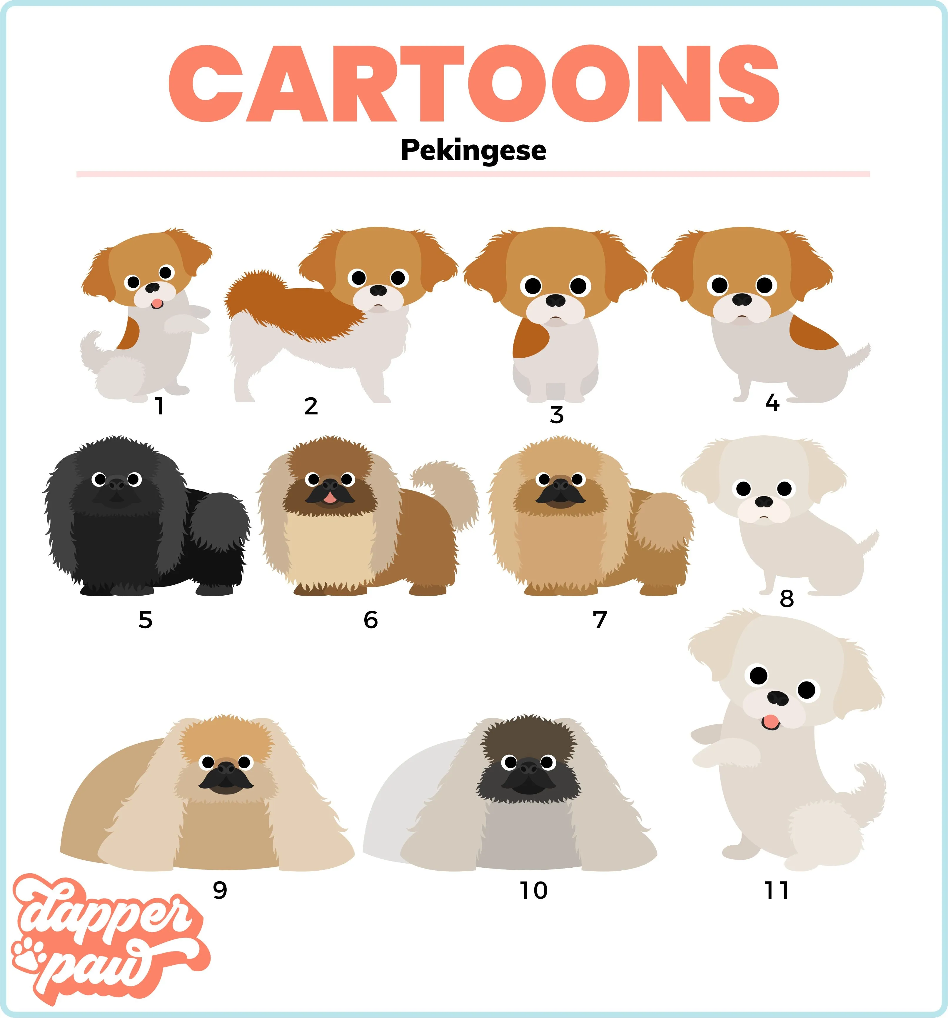 In Memory Of - Single Pet Cartoon Ornament