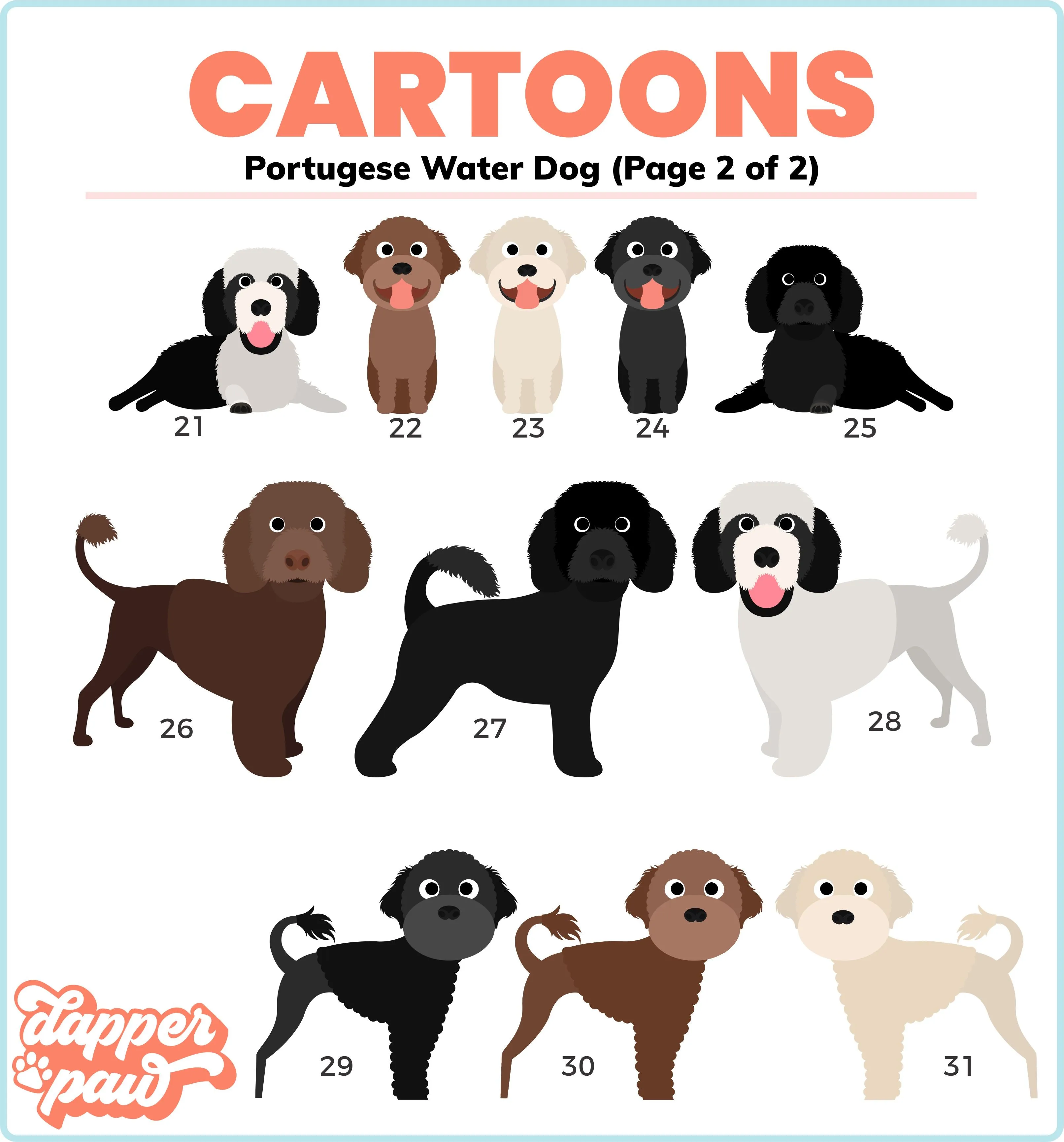 In Memory Of - Single Pet Cartoon Ornament
