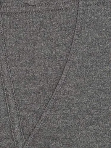 Jockey Men's Snug Fit Thermal Long Johns 2420_Charcoal Melange_S