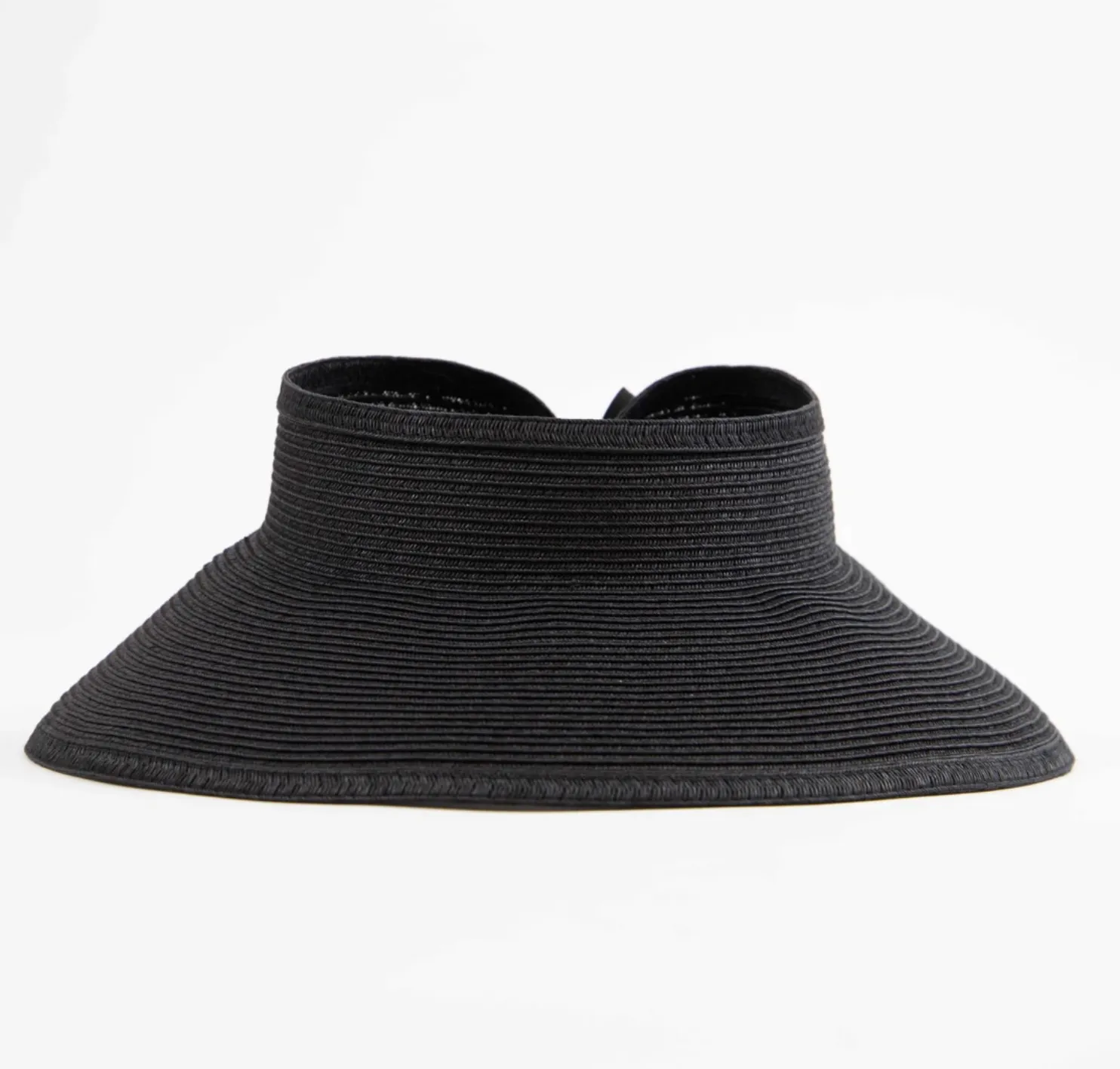 Large Brim Visor - Coffee or Black