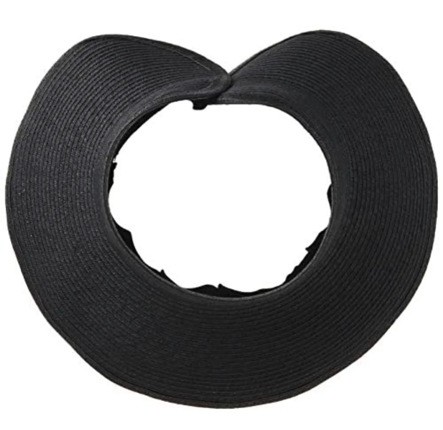 Large Brim Visor - Coffee or Black