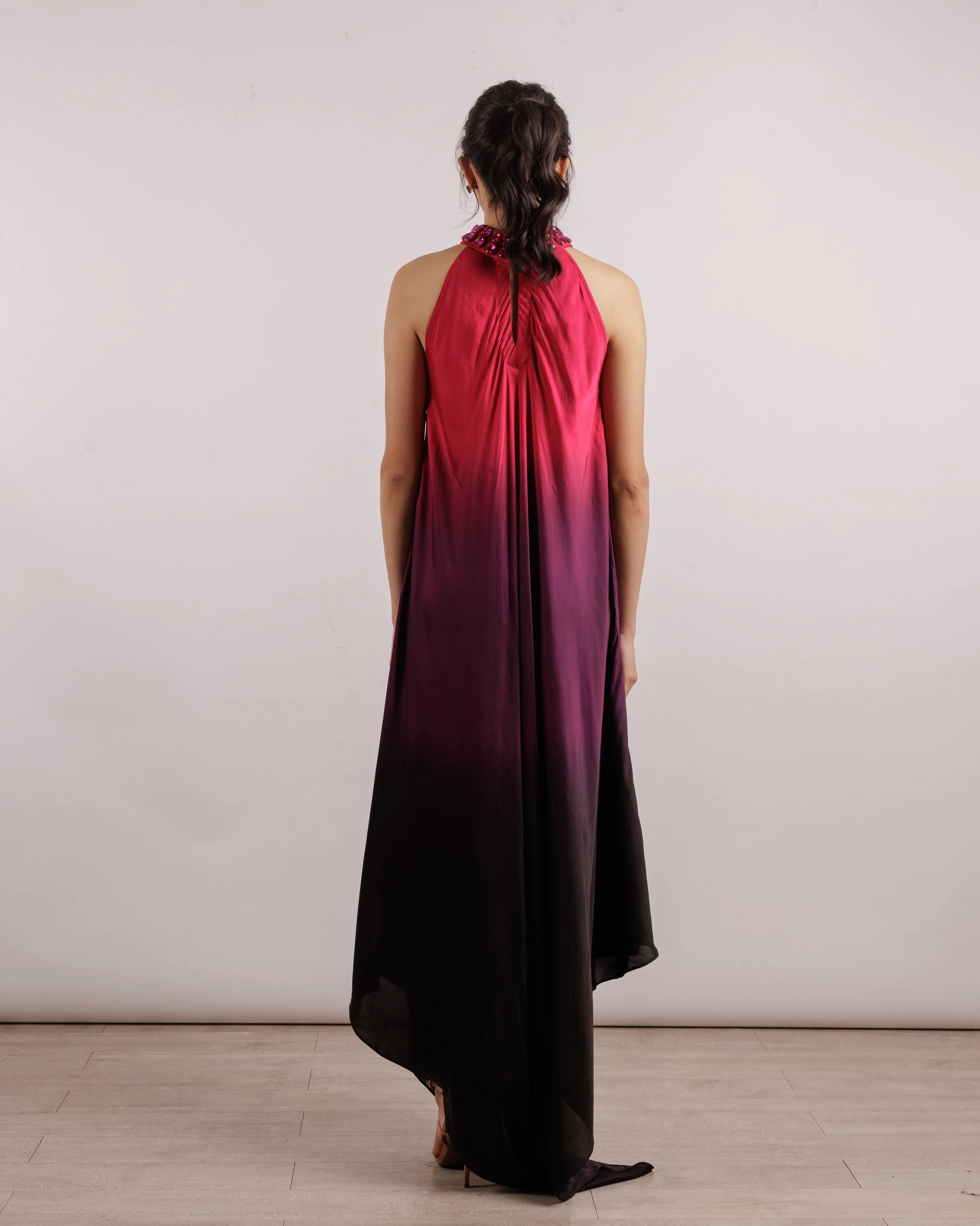 Leheriya Halter Dress
