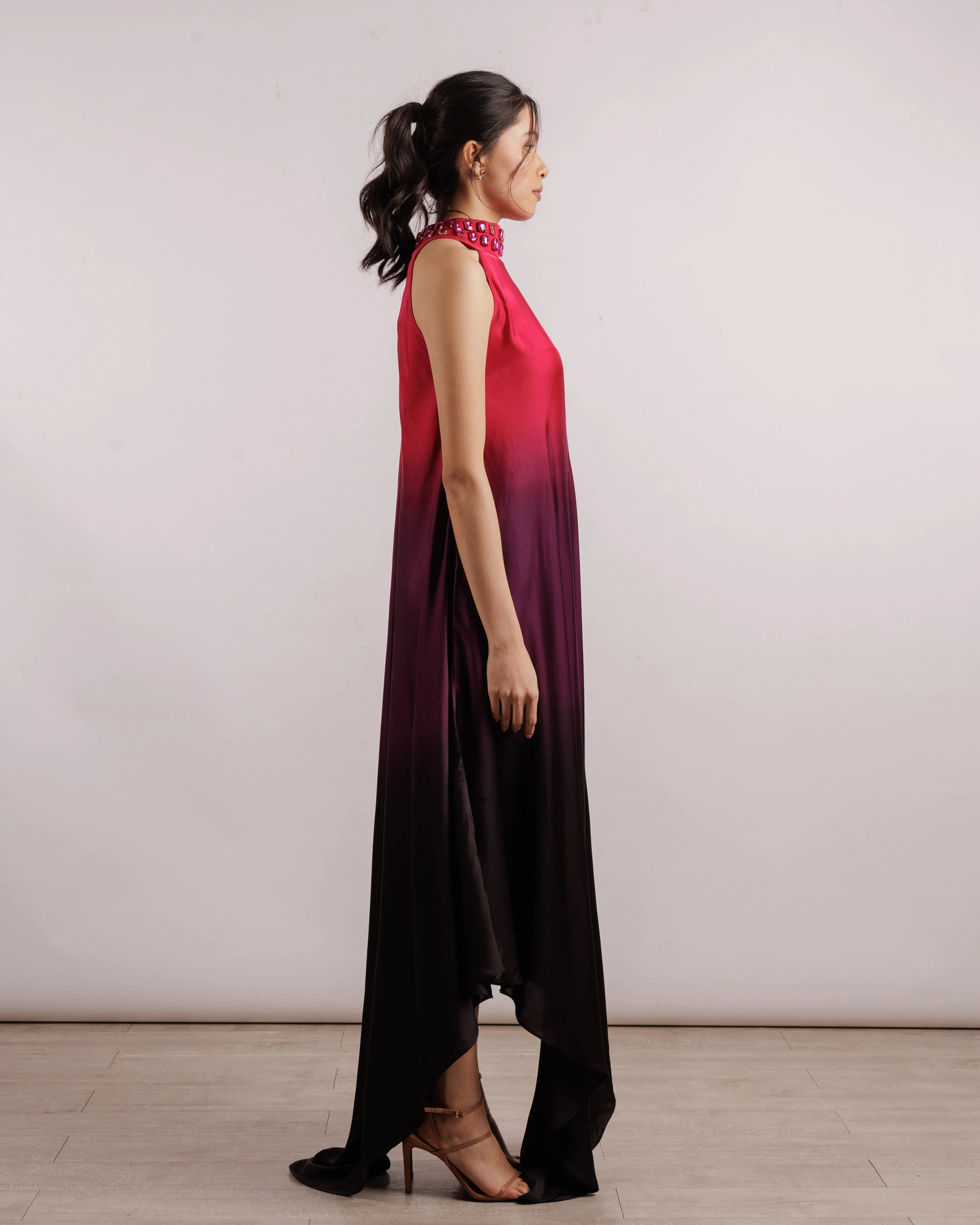 Leheriya Halter Dress